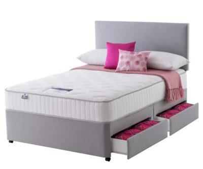 Silentnight - Middleton Pocket Memory - Double 4 Drawer - Divan Bed